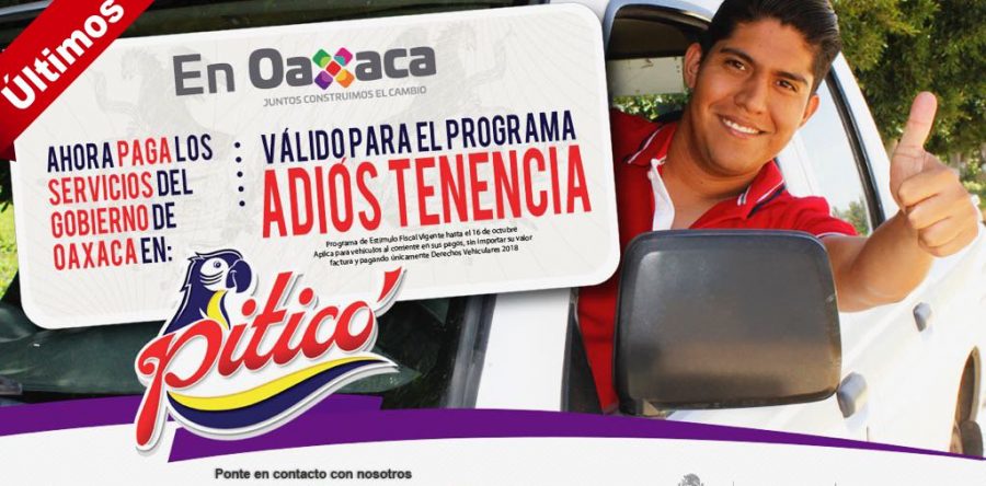 Martes 16 de octubre, último día del programa “Adiós Tenencia”