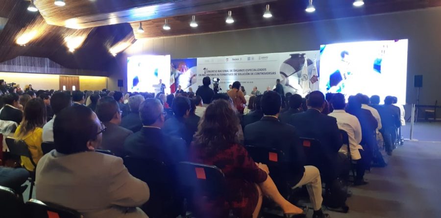 Inauguran 1er Congreso Nacional de Órganos Especializados en Mecanismos Alternativos de Solución de Controversias