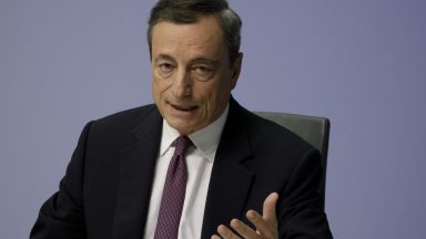 Economía de la zona euro está ‘ampliamente equilibrada’: Draghi