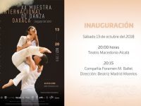 Este sábado inicia la Muestra Internacional de Danza en Oaxaca MIDO 2018