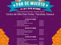 Villa Díaz Ordaz invita al Tercer Festival del Pan de Muerto