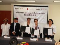 Firman convenio de colaboración Coesida y AHF México