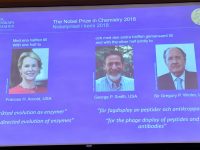 Frances Arnold, George Smith y Gregory Winter ganan Nobel de Química 2018