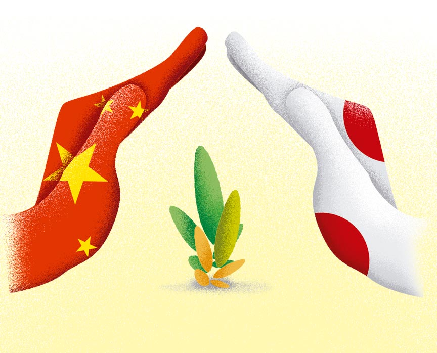 La guerra comercial está acercando a China y Japón