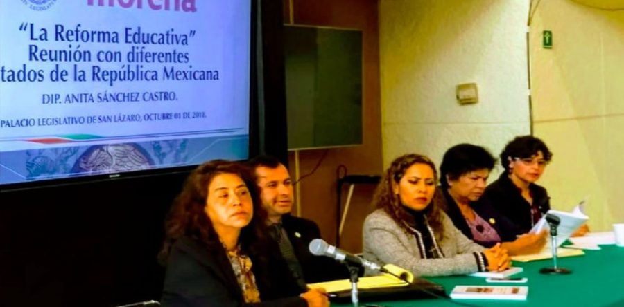 Morena afirma que abrogará todo lo que lesione derechos de maestros