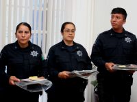 Reconocen a policías municipales por desempeño en combate a la delincuencia
