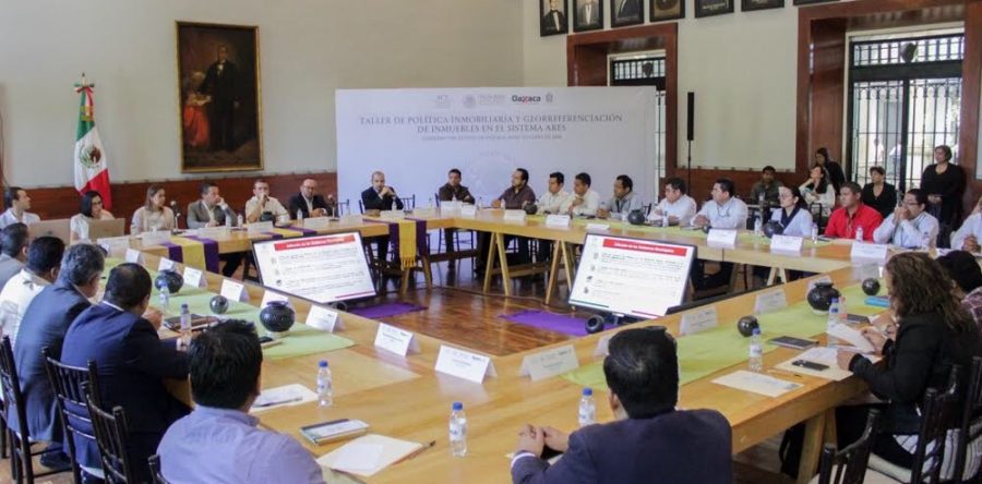 Oaxaca sede del primer Taller “Política Inmobiliaria y Georreferenciación de Inmuebles en el Sistema Ares”