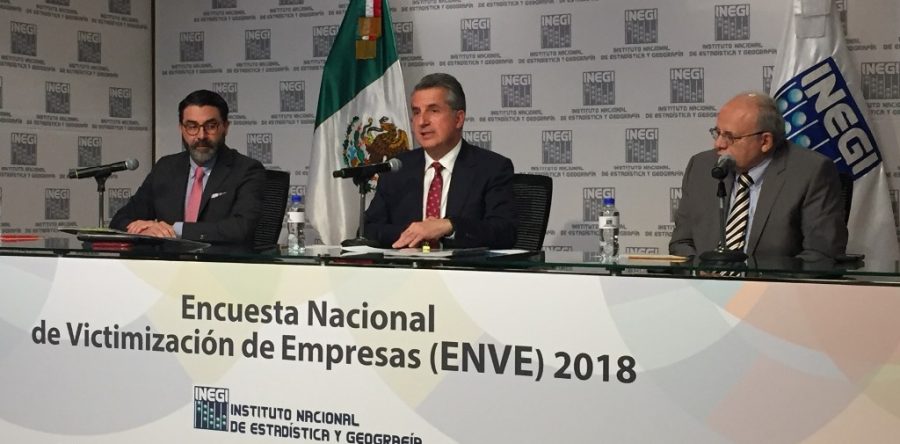 Una tercera parte de empresas, víctimas de delitos: Inegi