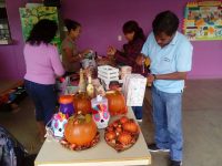 La unidad deportiva de Santa Lucia se pinta de creatividad