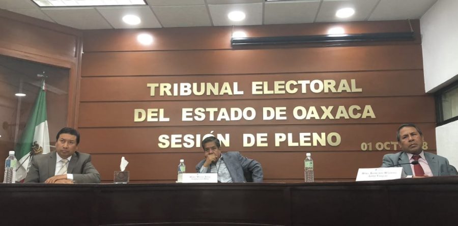 No he venido a implorar justicia, asegura Carmona Laredo a magistrados del TEEO