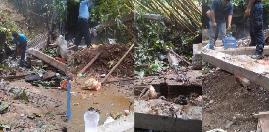 Atiende CEPCO deslizamiento de laderas en Candelaria Loxicha