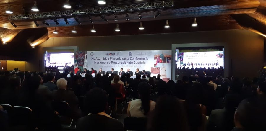 Inaugurán XL Asamblea Plenaria de la Conferencia Nacional de Procuración de Justicia