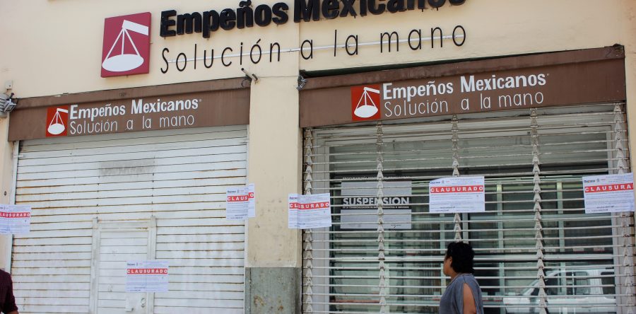 La Secretaría de Finanzas continuará clausuras a casas de empeño irregulares