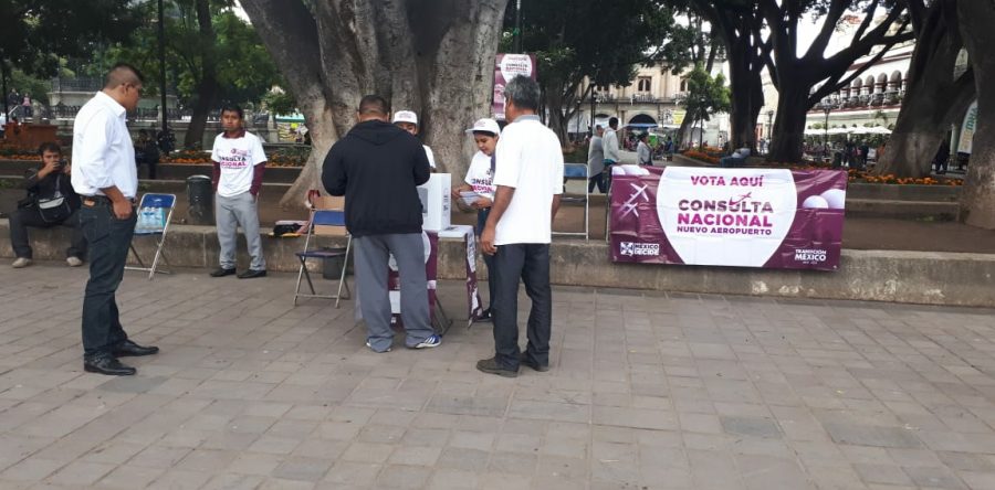 Se realiza en Oaxaca la Consulta Nacional del Nuevo Aeropuerto