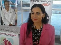 Instala IOAM módulos de atención para los migrantes