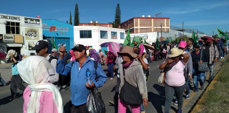 Marcha PUP-API a 8 años de la muerte de Pazos Ortiz