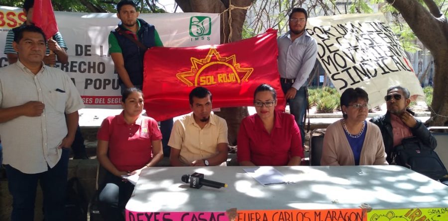 Denuncia Sol Rojo agresiones contra trabajadores de salud adheridos a su organización.