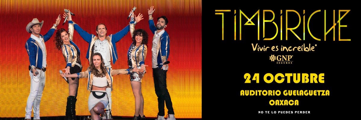 En duda presentación del grupo Timbiriche en Oaxaca