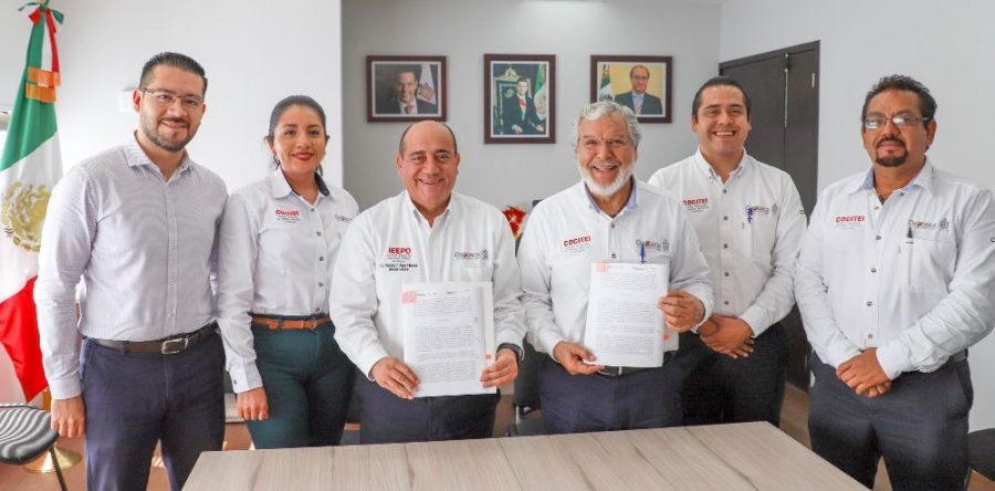 Establecen IEEPO y Cocitei convenio  para impulsar actividades científicas