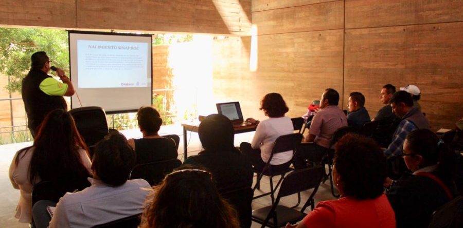 Capacita Secretaría de Administración en materia de protección Civil