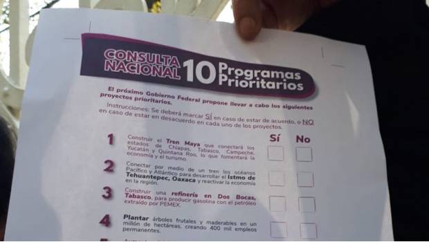 10 en 1: Presentan boleta multiconsulta del 24 y 25 de noviembre