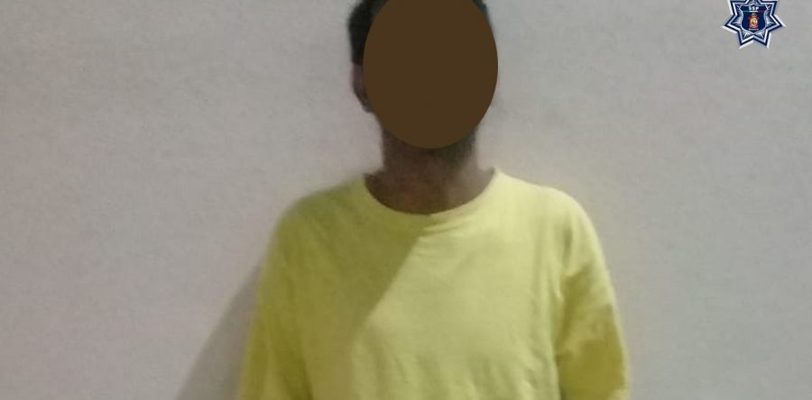 Detiene Policía Estatal a una persona  con estupefacientes en la Sierra Mazateca