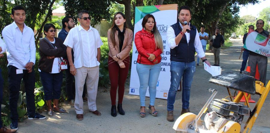 Con ampliación en la infraestructura de la red de agua potable, se benefician vecinos de la Colonia Nueva Santa Lucía: Raúl Cruz