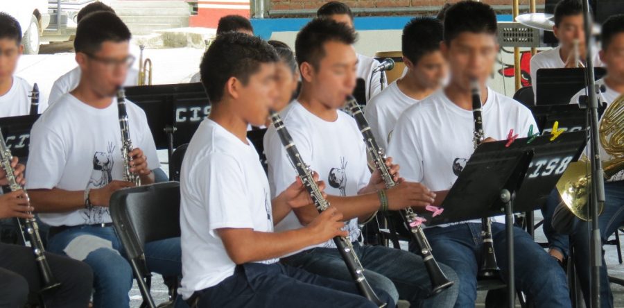 Banda de música de estudiantes de educación  indígena de Zoogocho, orgullo de Oaxaca: IEEPO
