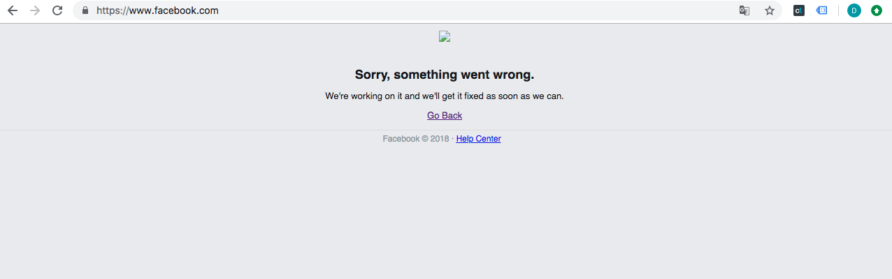Usuarios reportan caída de Facebook en versión web y Android