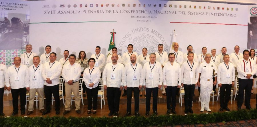 Celebran en Huatulco la XVIII Asamblea Plenaria de la  Conferencia Nacional del Sistema Penitenciario
