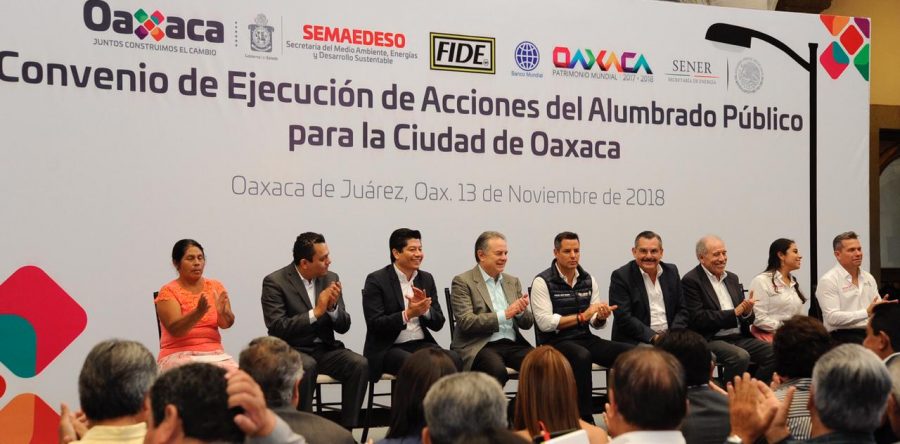 Con una Oaxaca iluminada, logramos la ciudad que queremos