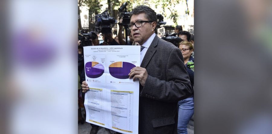 Congreso presentará en 2019 presupuesto disminuido de 25%: Monreal
