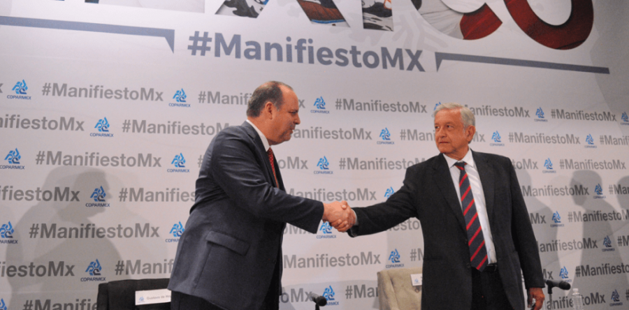 Coparmex se pronuncia a favor de plan de seguridad de López Obrador