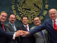 EPN destaca renegociación de tratado comercial