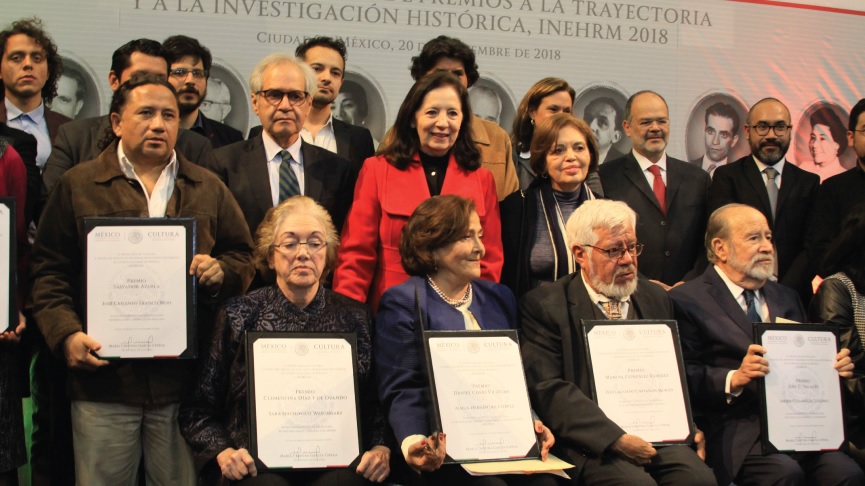 Entregan Premios INEHRM 2018