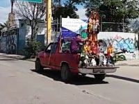 Celebran a la Santa Muerte