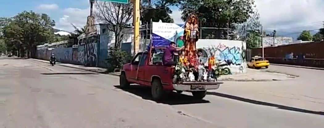 Celebran a la Santa Muerte