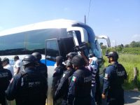 La PF frena avance de quinta caravana; detiene a más de 250 migrantes en Chiapas