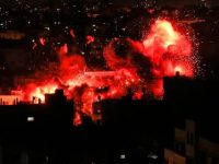 Milicias palestinas lanzan cohetes a Israel, que bombardea la franja de Gaza