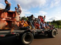 ‘No somos asesinos’: migrantes de caravana le responden a Trump