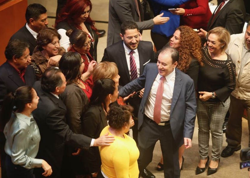 Otorga Senado licencia indefinida a Alfonso Durazo