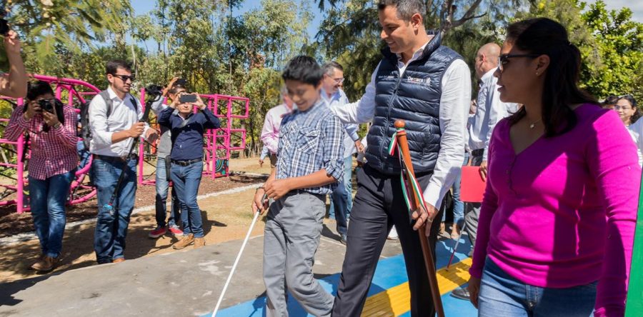 Inaugura AMH primeros Parques Incluyentes de Oaxaca