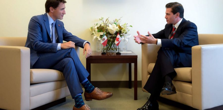 Peña y Trudeau hablan sobre firma del T-MEC en el G-20