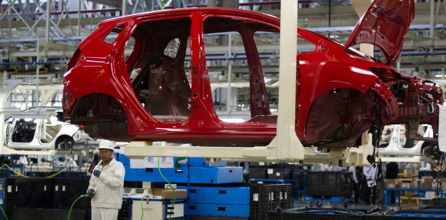 Producción automotriz en México, en nivel más bajo en 7 meses