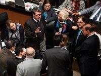 Senado aprueba en lo general ley que avala a ‘superdelegados’ y SSP