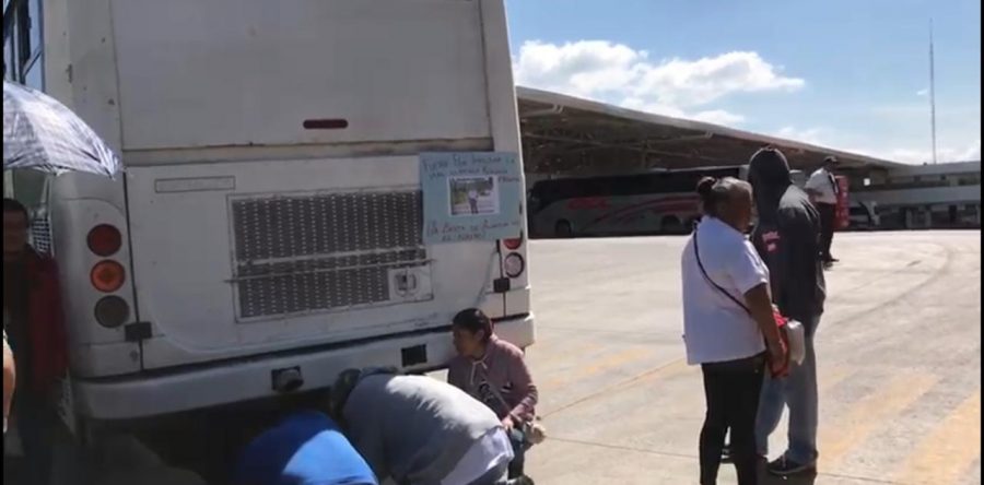 Maestros de la S-22 cierran los accesos del ADO