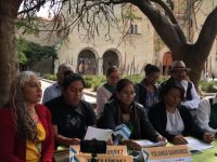 Defensores sociales le piden a AMLO atender la problemática en Oaxaca en cuando a la violación de Derechos Humanos.