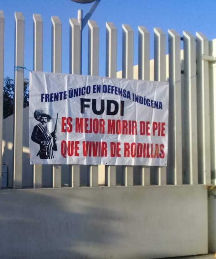 Continúa FUDI con protestas en Ciudad Administrativa