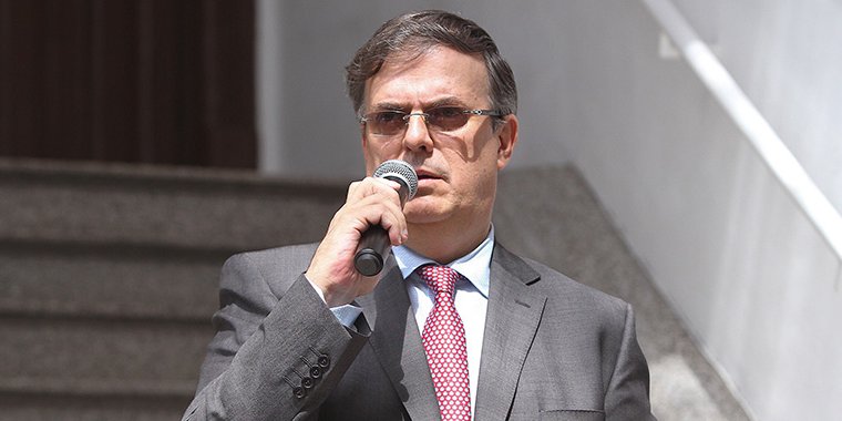 Ebrard detalla la política comercial exterior ante inminente desaparición de ProMéxico