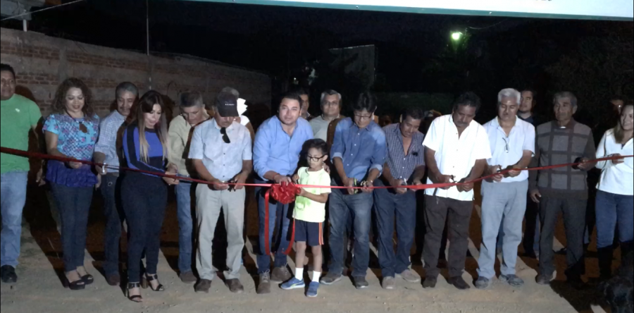 Inaugura Raúl Cruz ampliación de la red de agua potable en San Francisco Tutla